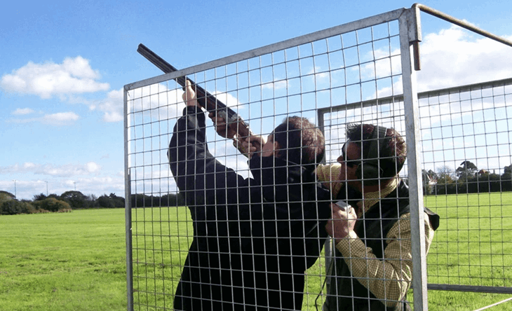 clay pigeon shooting hampshire