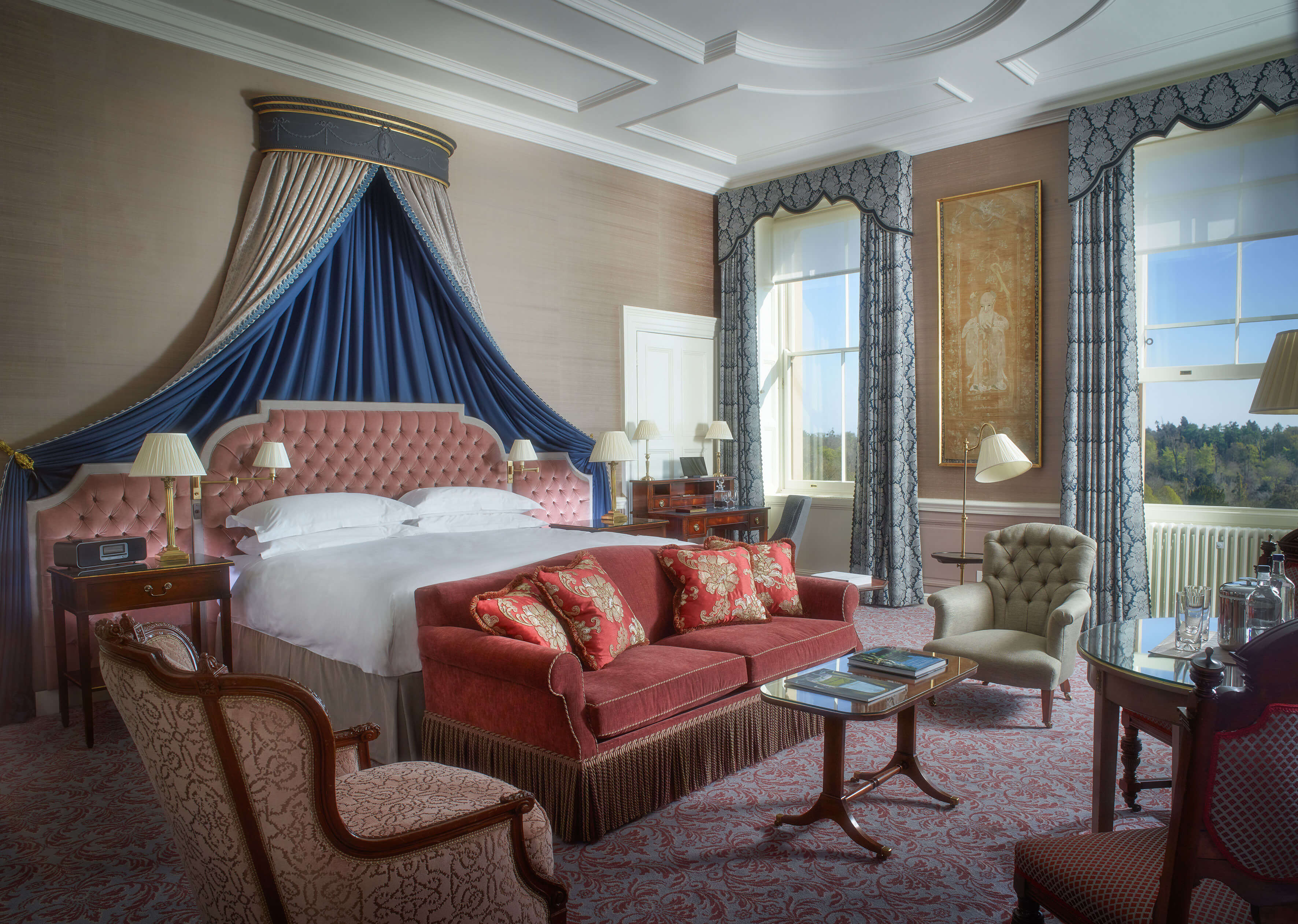 Deluxe Suites at Luxury Hotel Berkshire Cliveden House